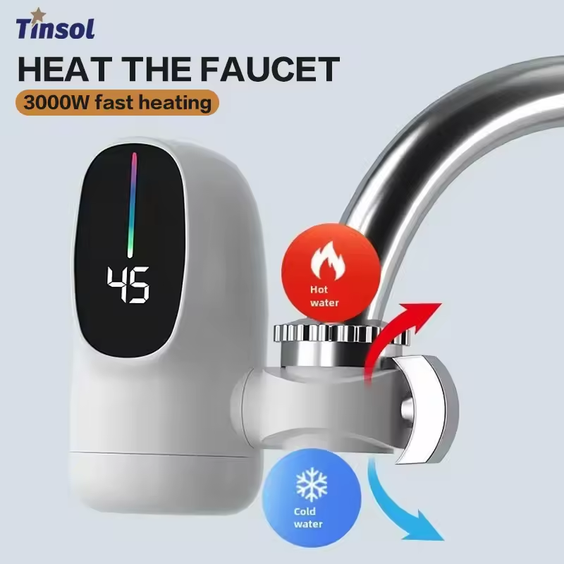 Home Improvement K&B Construction - 110V Fast Heating Electric Heater Faucet