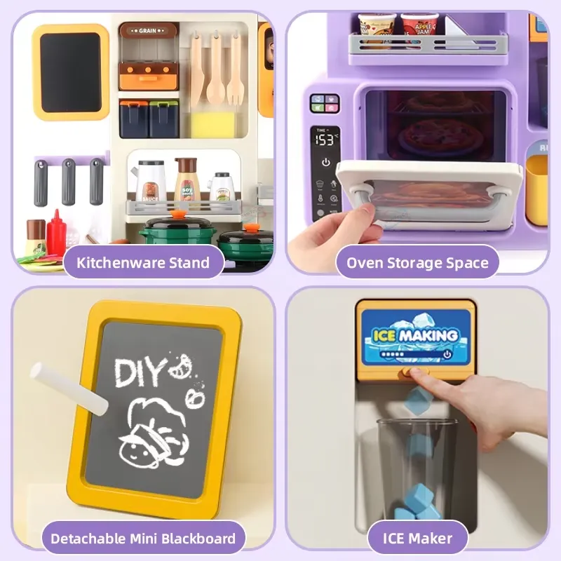 90cm Large Pretend Play Kitche - Home Improvement K&B Construction recension och pris