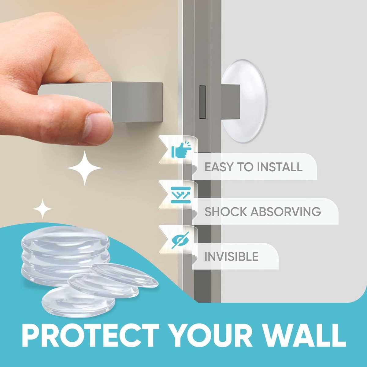 Self Adhesive Silicone Anti Co - Home Improvement Noise recension och pris
