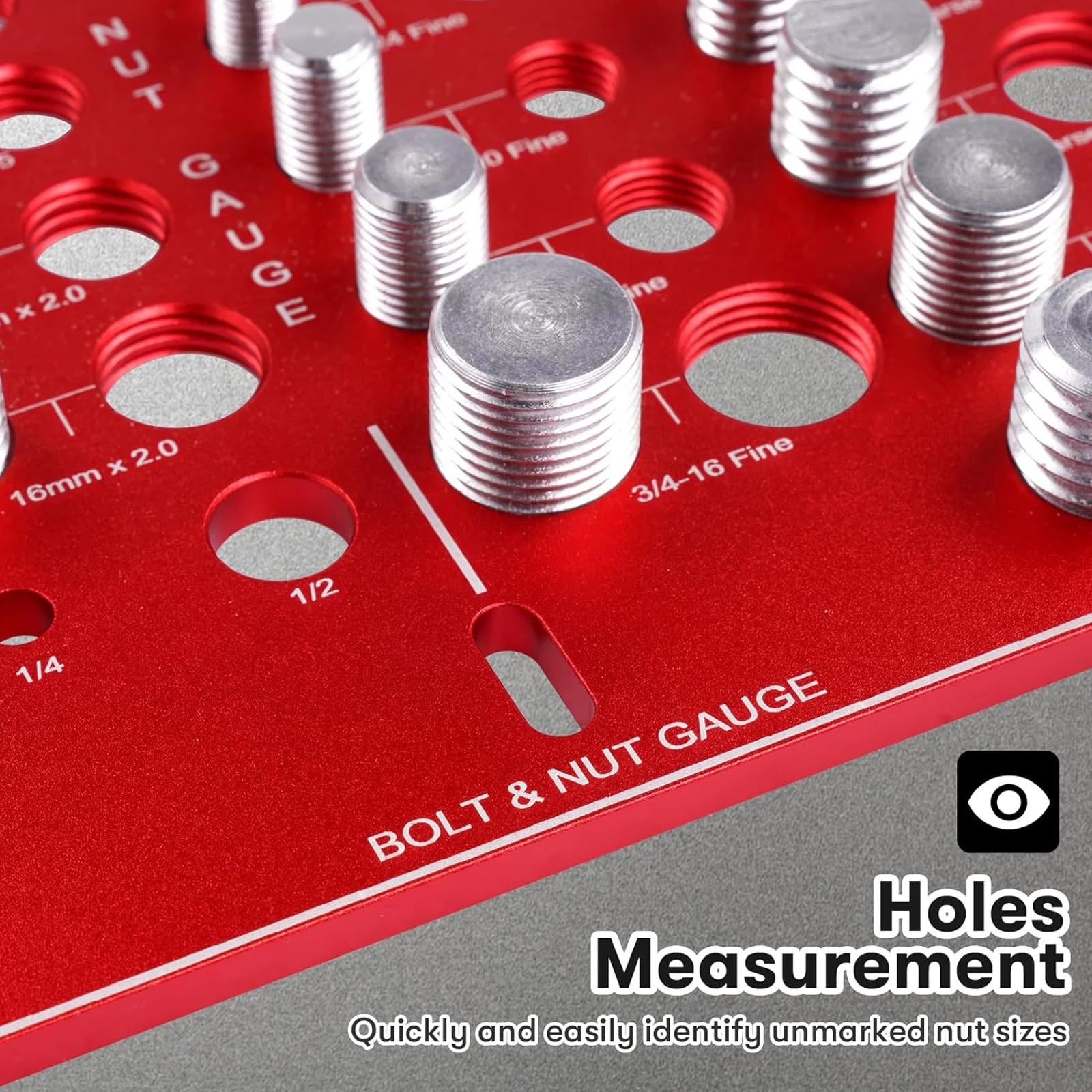 Nut and Bolt Thread Gauge Set  - Home Improvement Items recension och pris