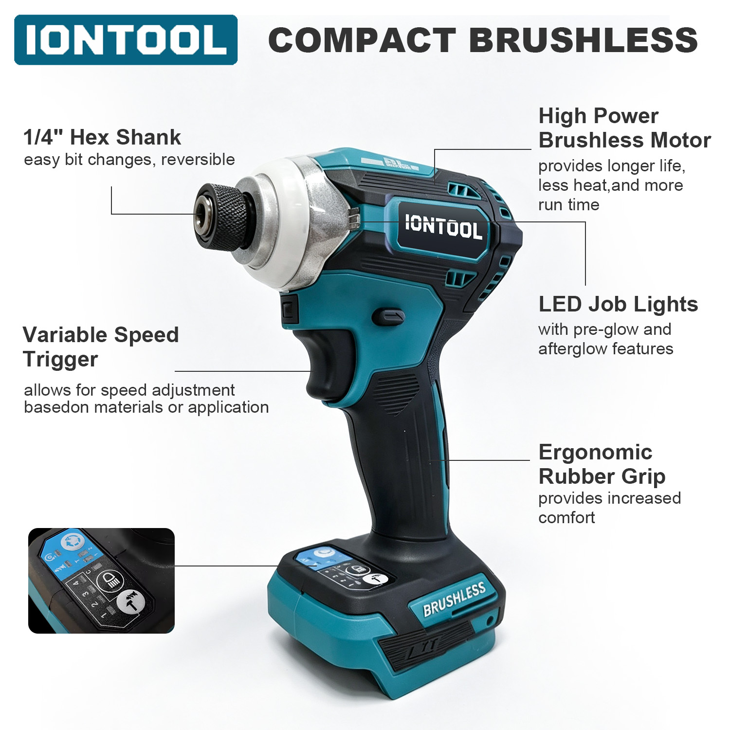IONTOOL 3600RPM Brushless Cord - Home Improvement Items recension och pris