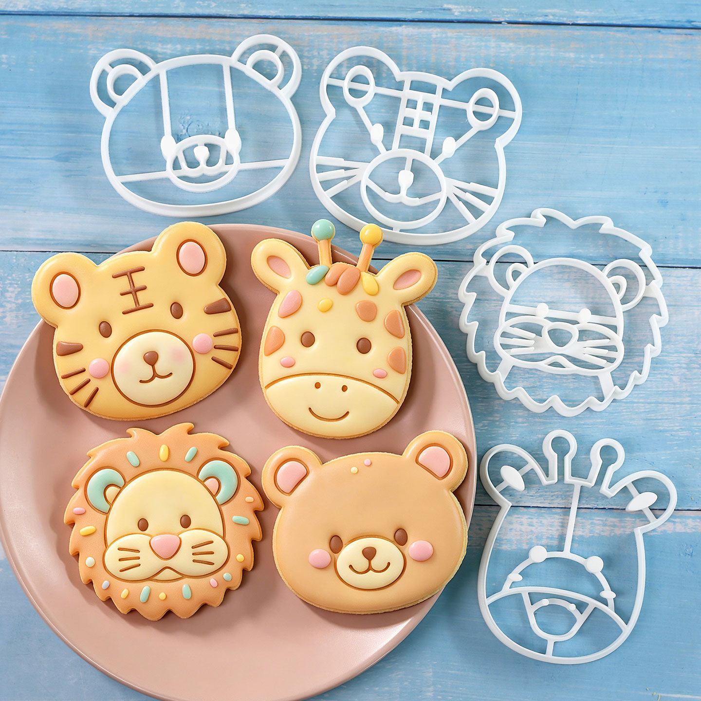 4 Pcs Animal Cookie Cutters Se - Home Improvement Tim recension och pris