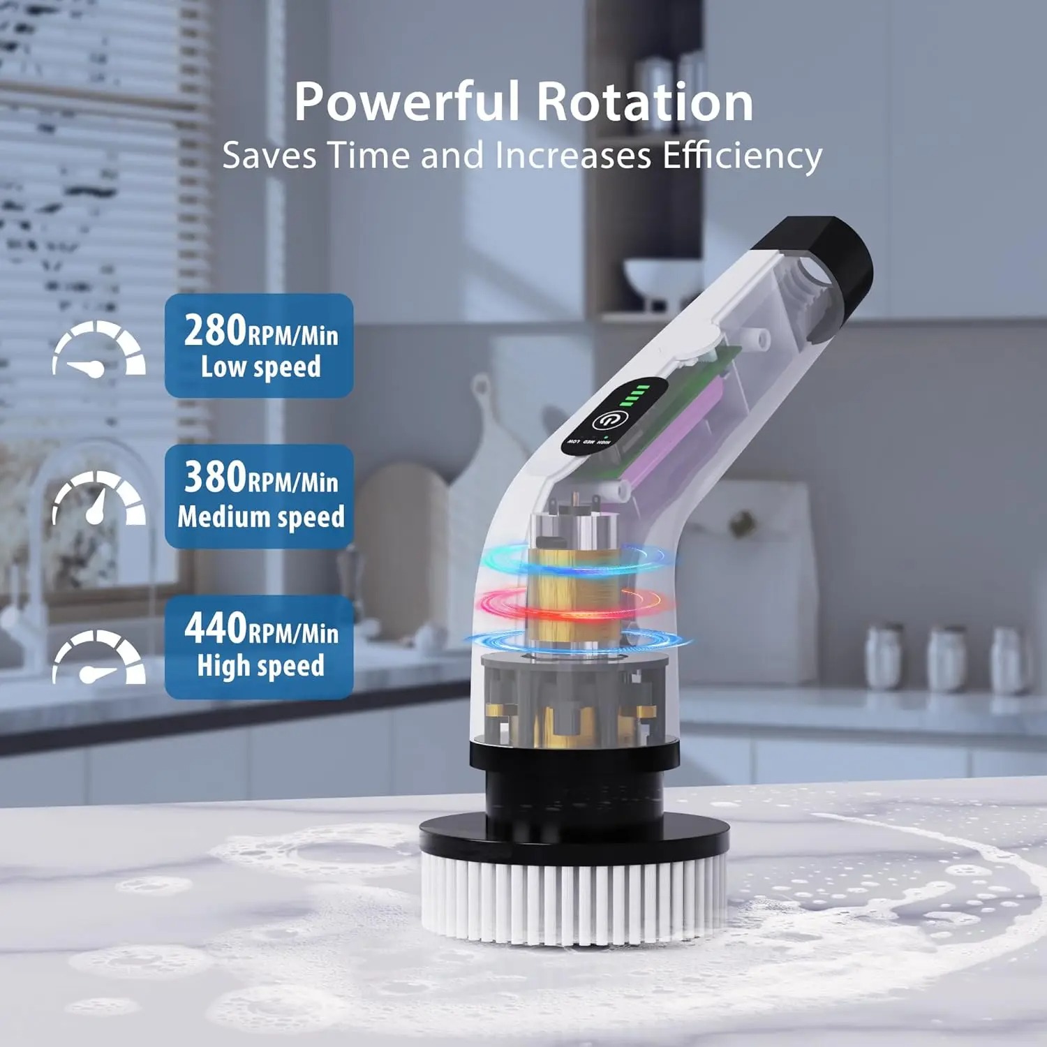 Powerful Cordless Electric Spi - Home Improvement K&B Construction recension och pris